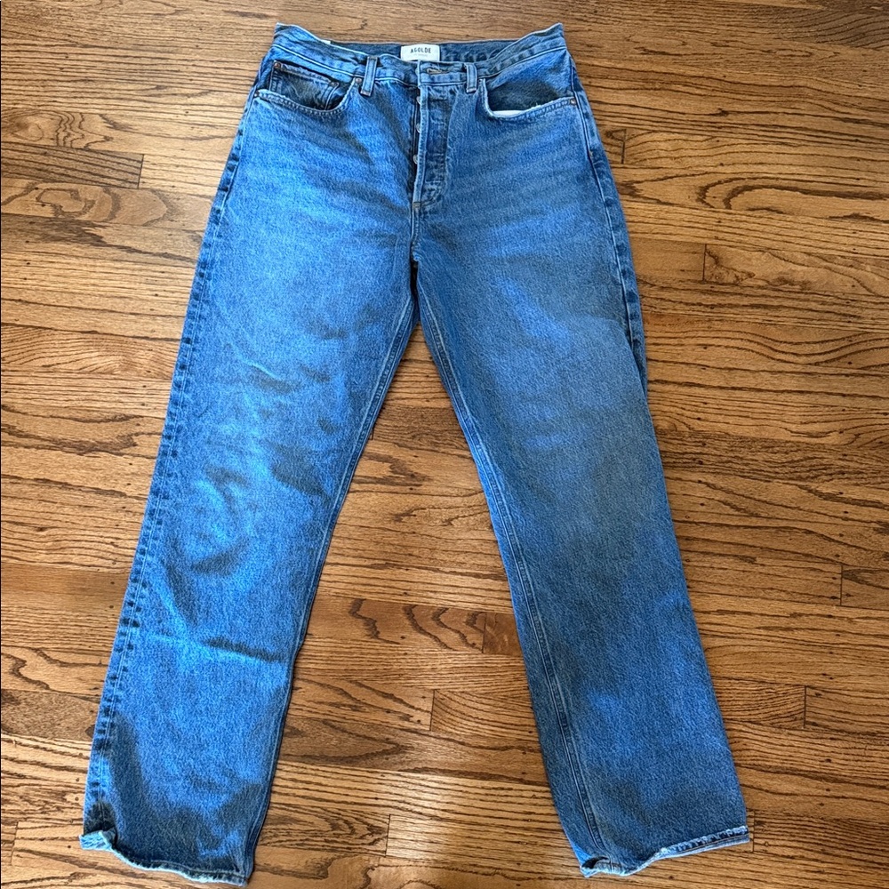 Agolde Indigo Denim Jeans